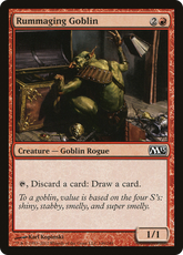 Goblin Escarafunchador / Rummaging Goblin - Magic: The Gathering - MoxLand